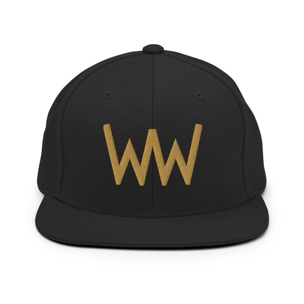 Witness Cap, Gold on black